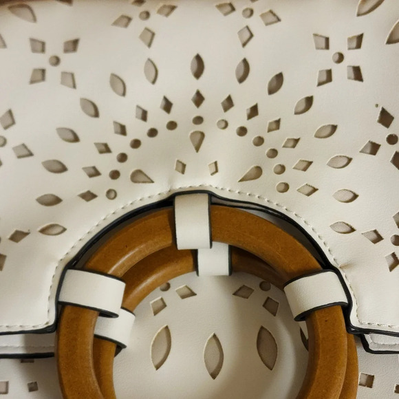 Boho Purse Laser Cutout, NWOT - Picture 7 of 8